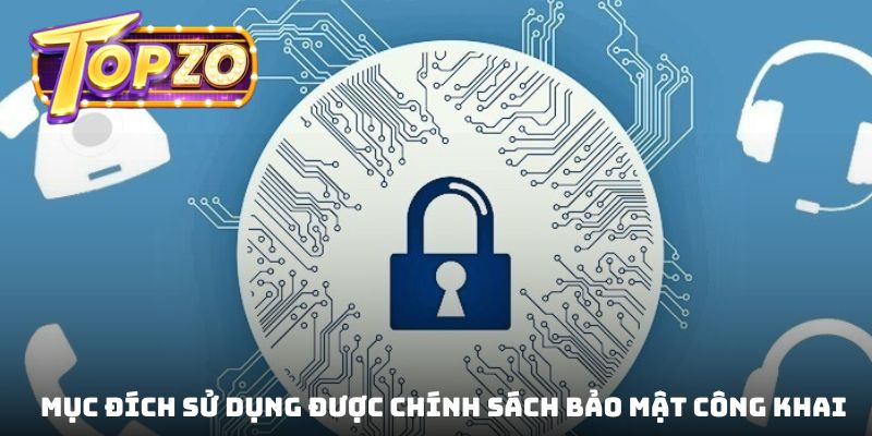 Mục đích minh bạch được công khai rõ ràng