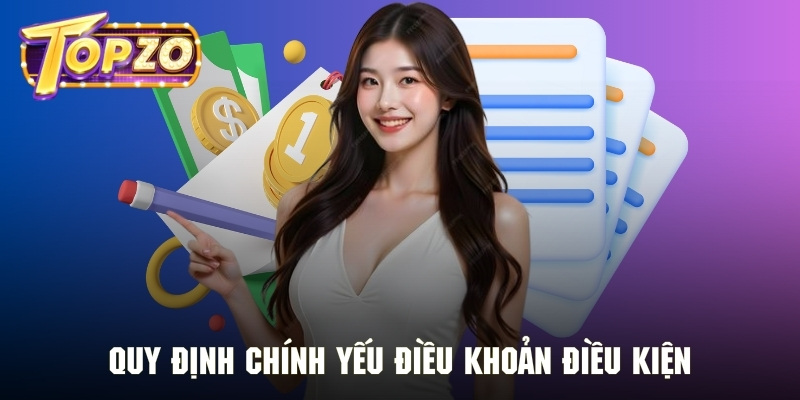 Quy định thuộc chính sách điều khoản và điều kiện chi tiết